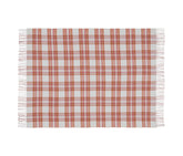 Laura Ashley Padbury Check Russet 150x200cm Throw